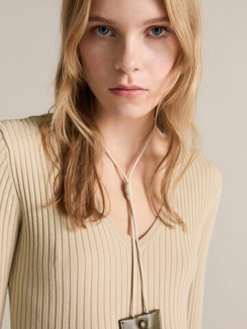 MANGO Dress 'Paris' in Beige