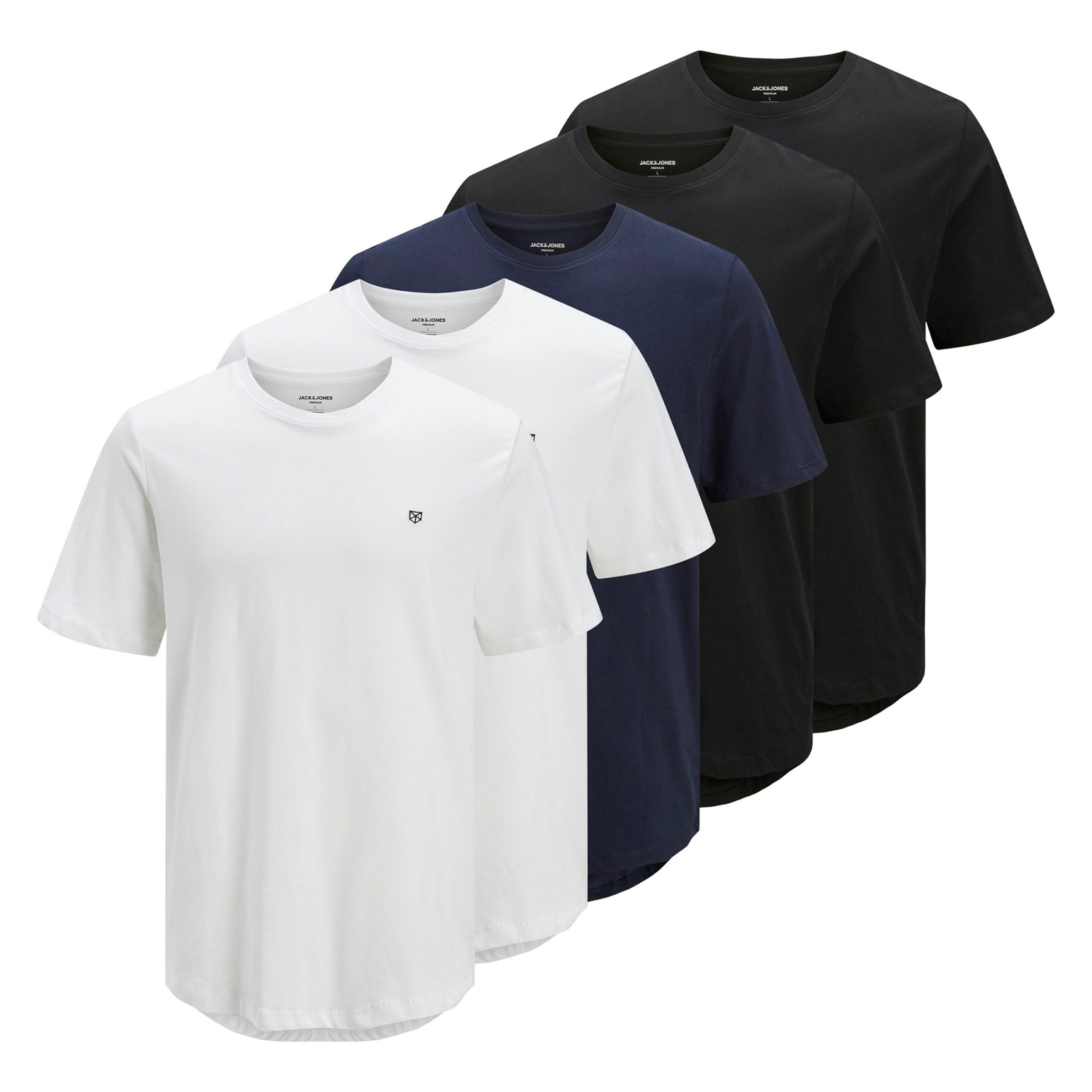 T-Shirt Jack & Jones Premium en blanc : devant