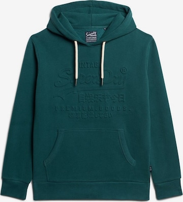 Superdry Mikina - Zelená: predná strana