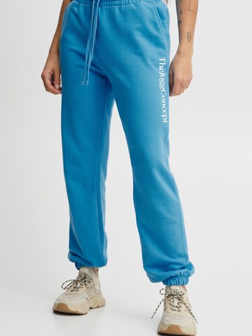 Effilé Pantalon The Jogg Concept en bleu : devant