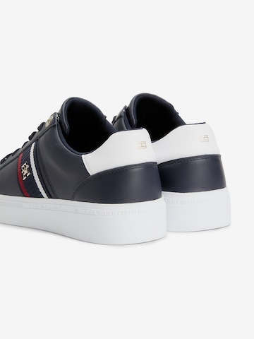 TOMMY HILFIGER Nizke superge | modra barva