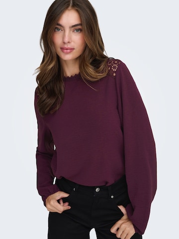 ONLY Bluza 'ONLKATCHA' | rdeča barva