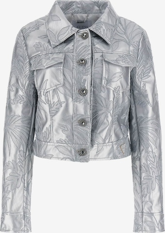 sidabrinė GUESS Demisezoninė striukė 'CLELIA': priekis