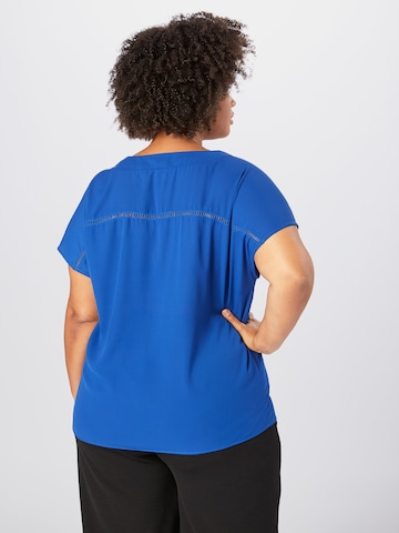 ONLY Carmakoma T-shirt i blå
