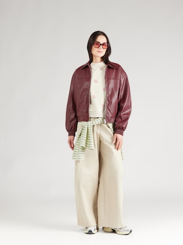 balta ABOUT YOU Megztinis be užsegimo 'Eliane'