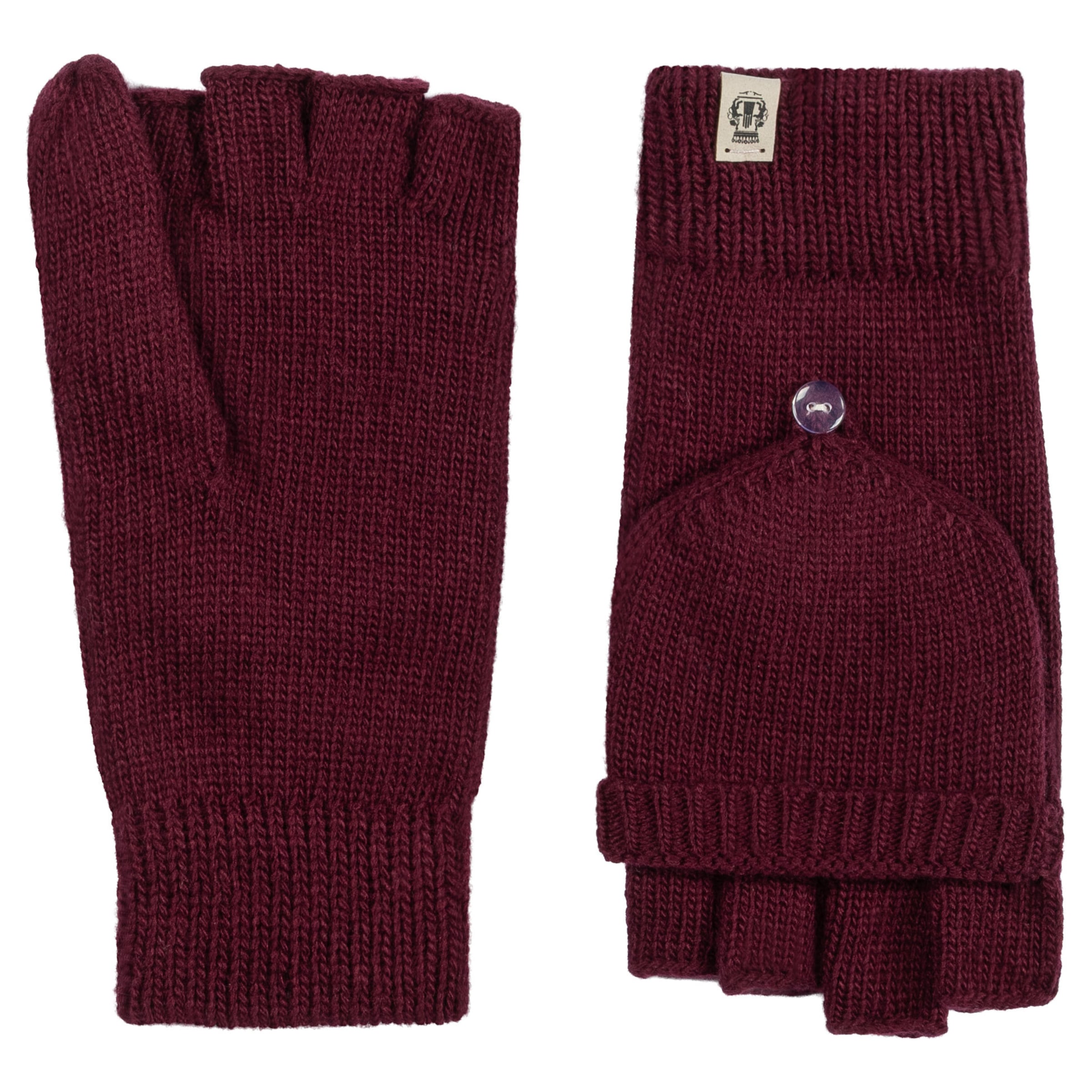 Mezzoguanti 'ESSENTIALS' di Roeckl in rosso: frontale