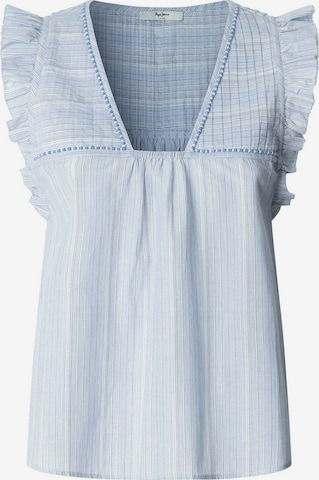 Camicia da donna di Pepe Jeans in blu: frontale