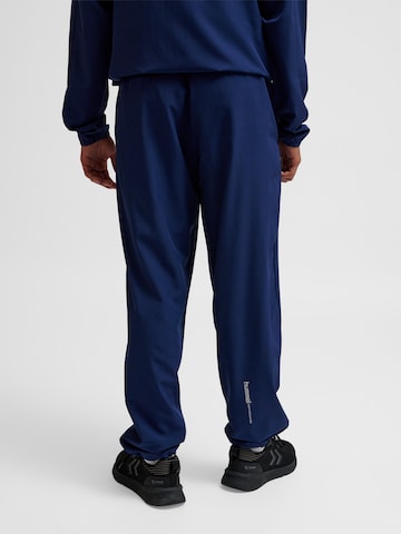 Hummel Regular Sportbroek in Blauw