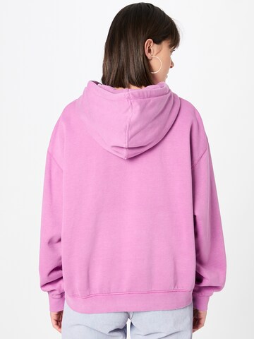 Sweat-shirt WEEKDAY en violet