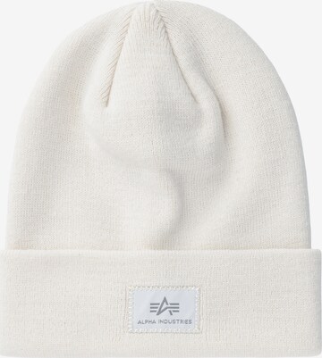 Bonnet 'X-Fit' ALPHA INDUSTRIES en blanc : devant