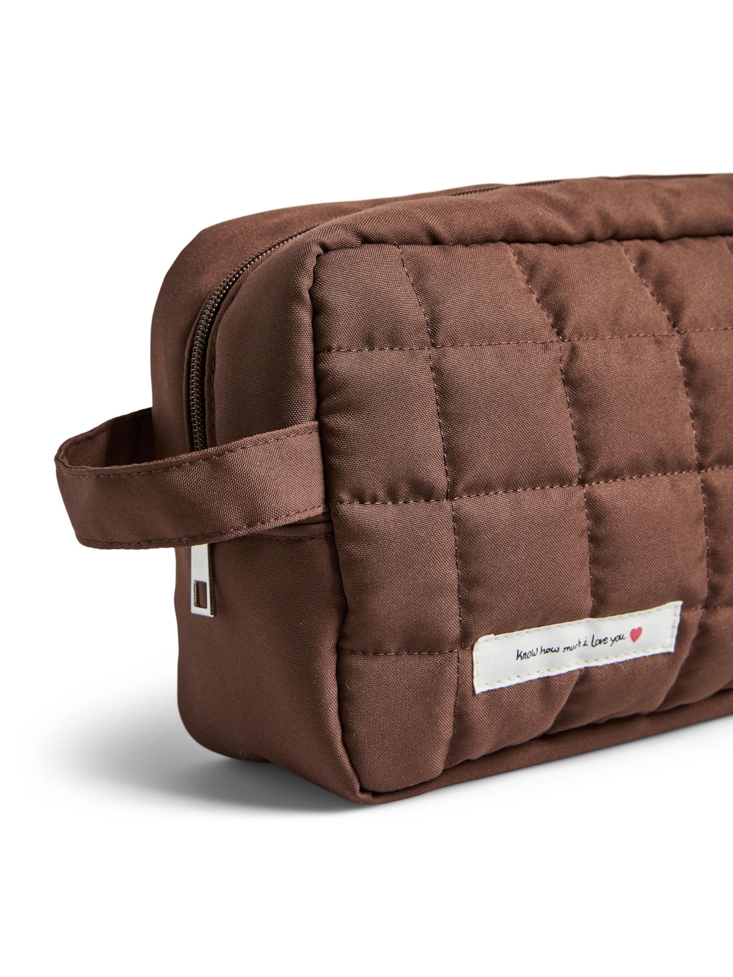 PIECES Kulturtasche 'PCLulla' in Braun