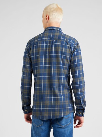 Only & Sons Slim fit Button Up Shirt 'ONSRal' in Blue