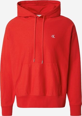 Calvin Klein Jeans Sweatshirt i röd: framsida