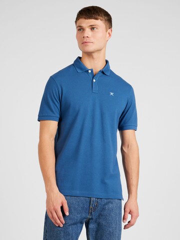 T-Shirt 'CLASSIC' Hackett London en bleu : devant