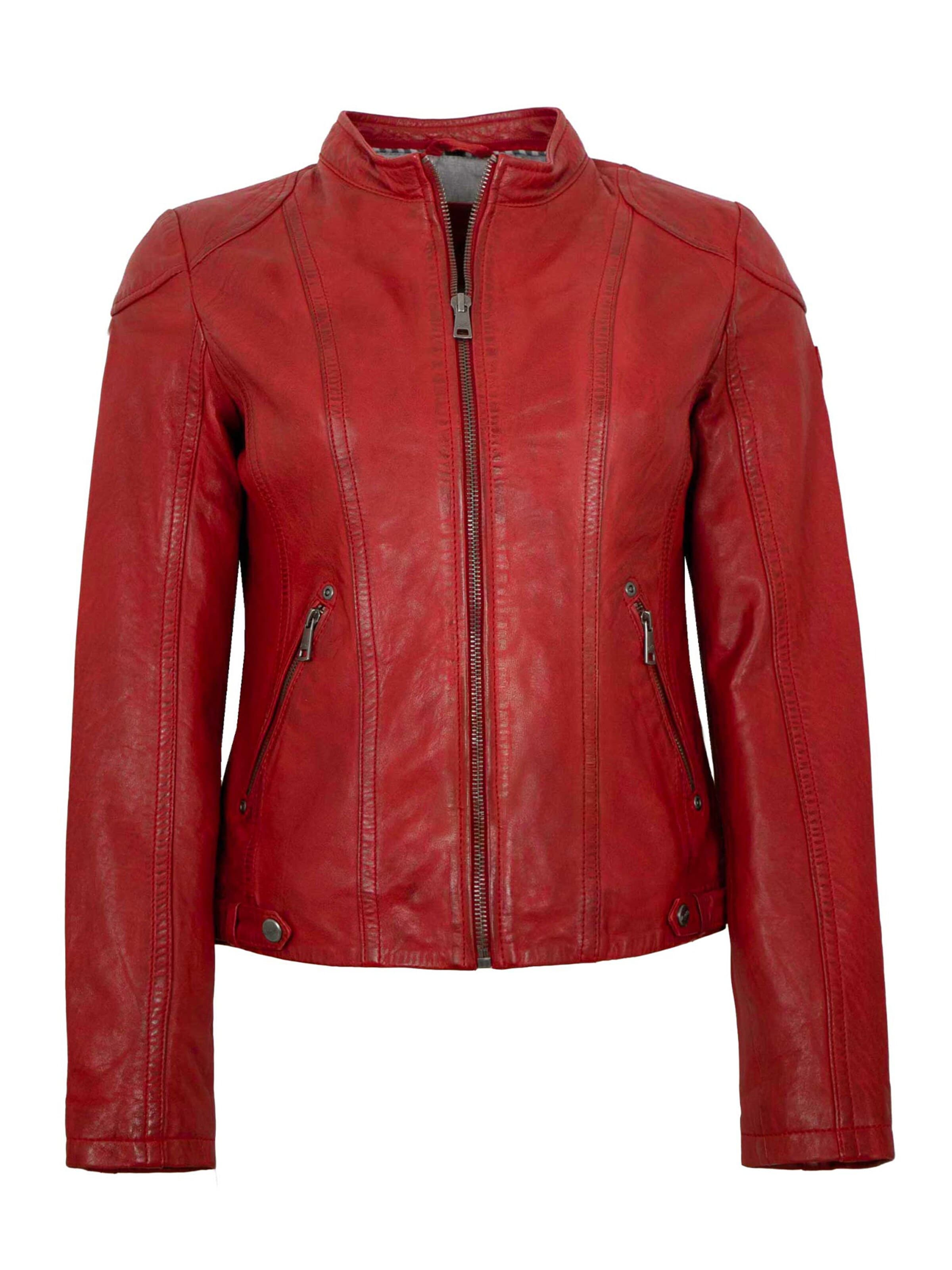 Mauritius Between-season jacket 'Ammy' in Red