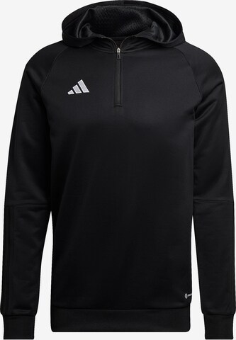 ADIDAS PERFORMANCE Athletic Sweatshirt 'Tiro 23' in Black: front