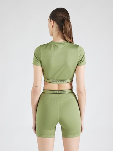 Juicy Couture Sport Funkcionalna majica | zelena barva