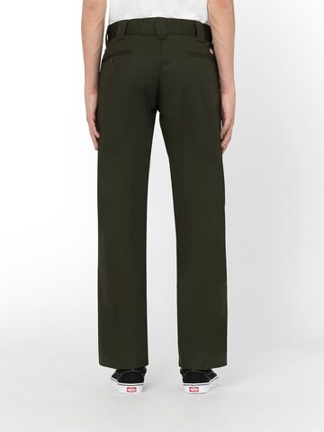 regular Pantaloni con piega frontale di DICKIES in verde