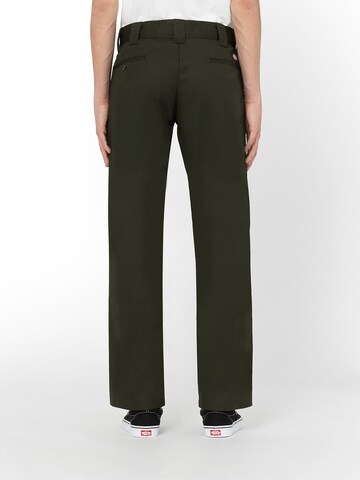 DICKIES Regular Trousers with creases in Green