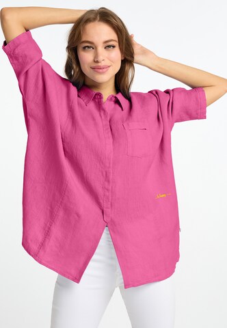 Frieda & Freddies NY Blouse in Pink: front