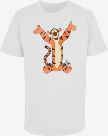 ABSOLUTE CULT Shirt 'Kids Winnie The Pooh - Tigger' in Wit: voorkant