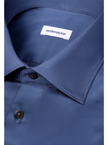 Coupe slim Chemise SEIDENSTICKER en bleu