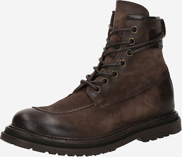 A.S.98 Buty sznurowane w kolorze brązowy: przód