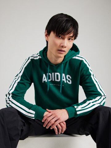 Felpa sportiva di ADIDAS SPORTSWEAR in verde: frontale