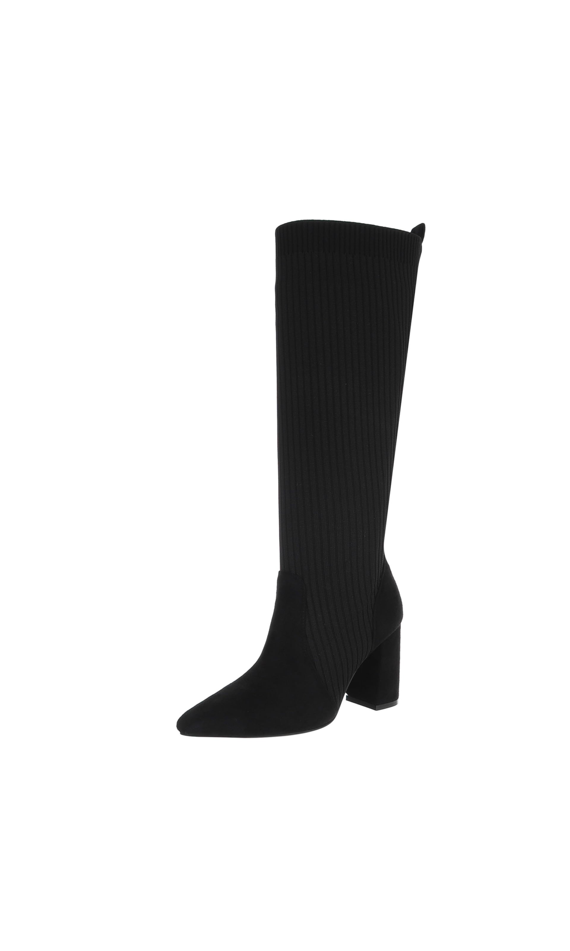 Ital-Design Boots in Black: front