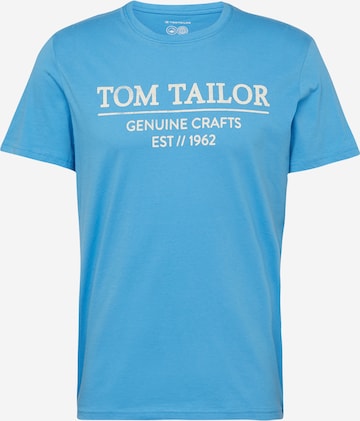 TOM TAILOR Regular fit Shirt in Blue: front