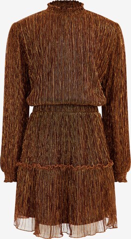 Robe WE Fashion en marron : devant