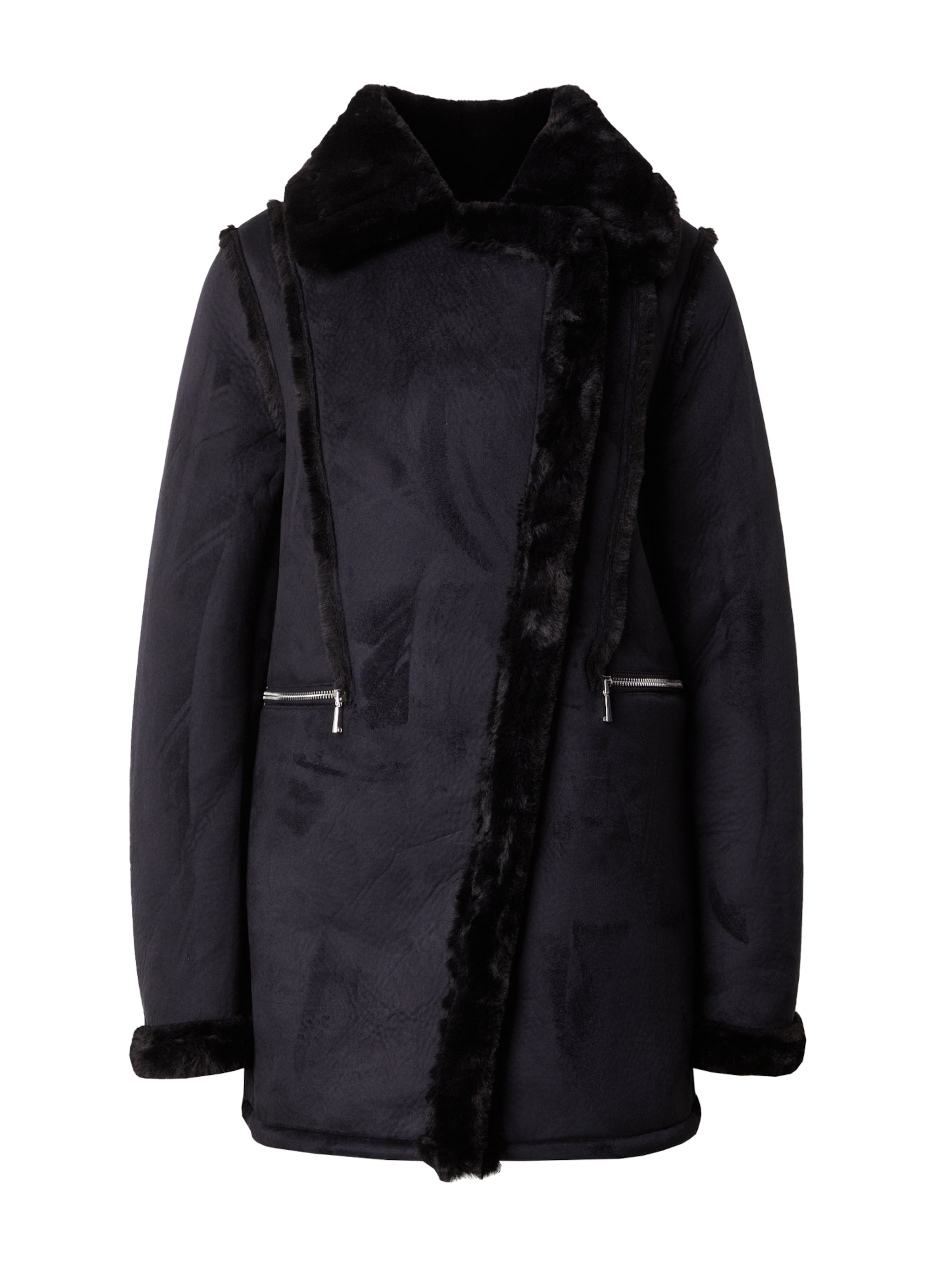 ABOUT YOU - Casaco meia-estação 'Elise' em preto: frente