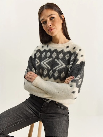 Pull-over 'Pullover' Bianco Lucci en gris