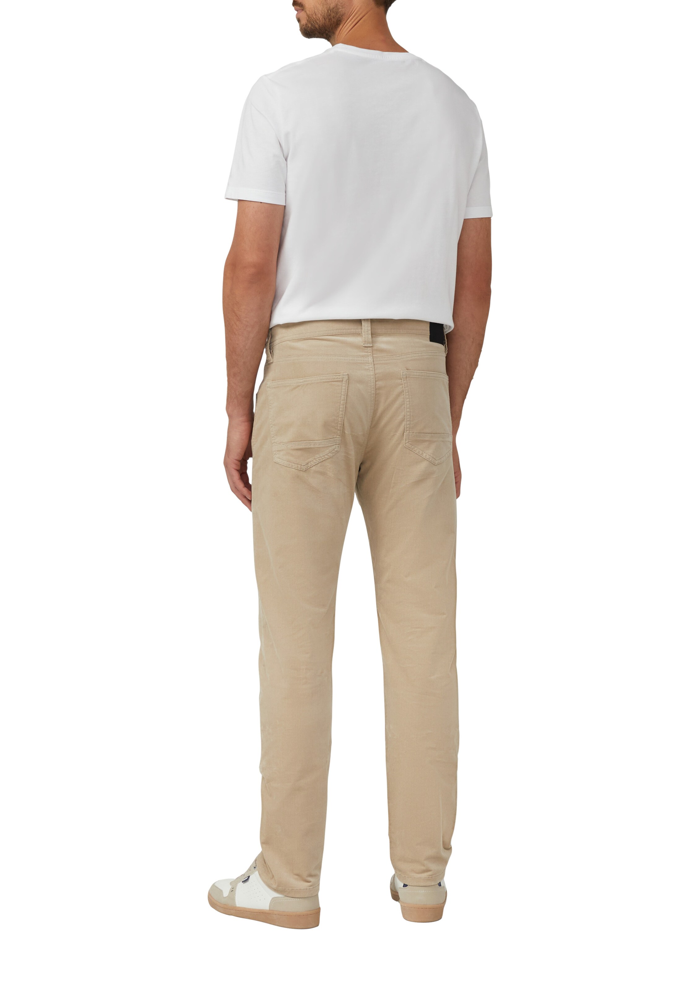 s.Oliver Normalny krój Spodnie w kolorze beżowy