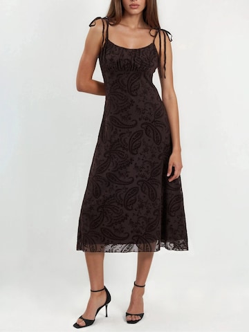 Hiccup Dress in Brown
