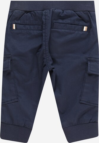 Tapered Pantaloni di BOSS Kidswear in blu