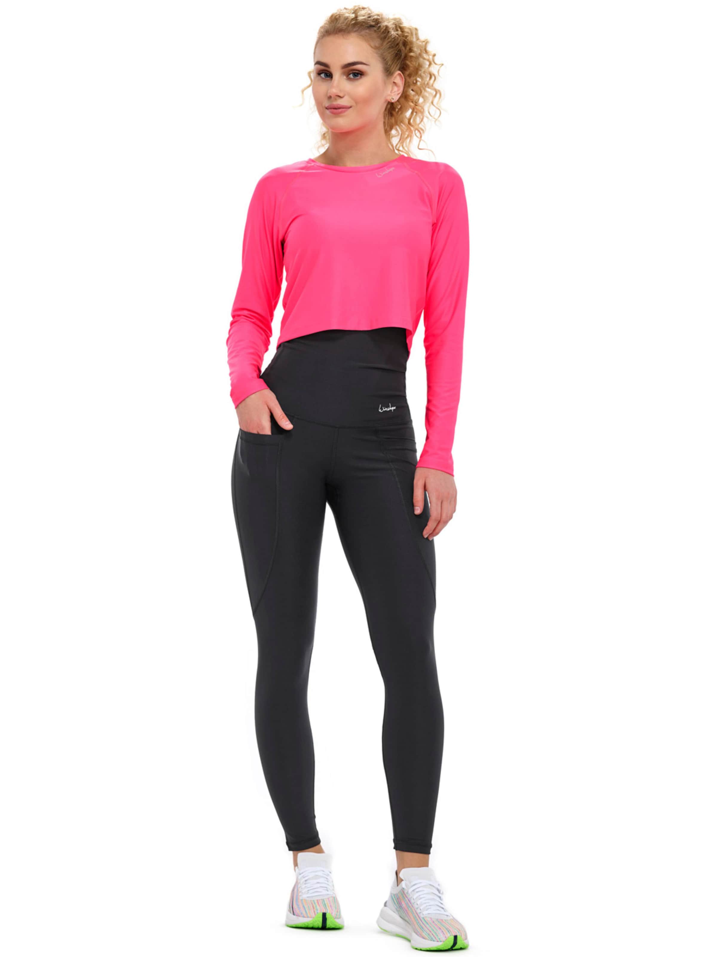 Winshape Skinny Παντελόνι φόρμας 'HWL114' σε μαύρο