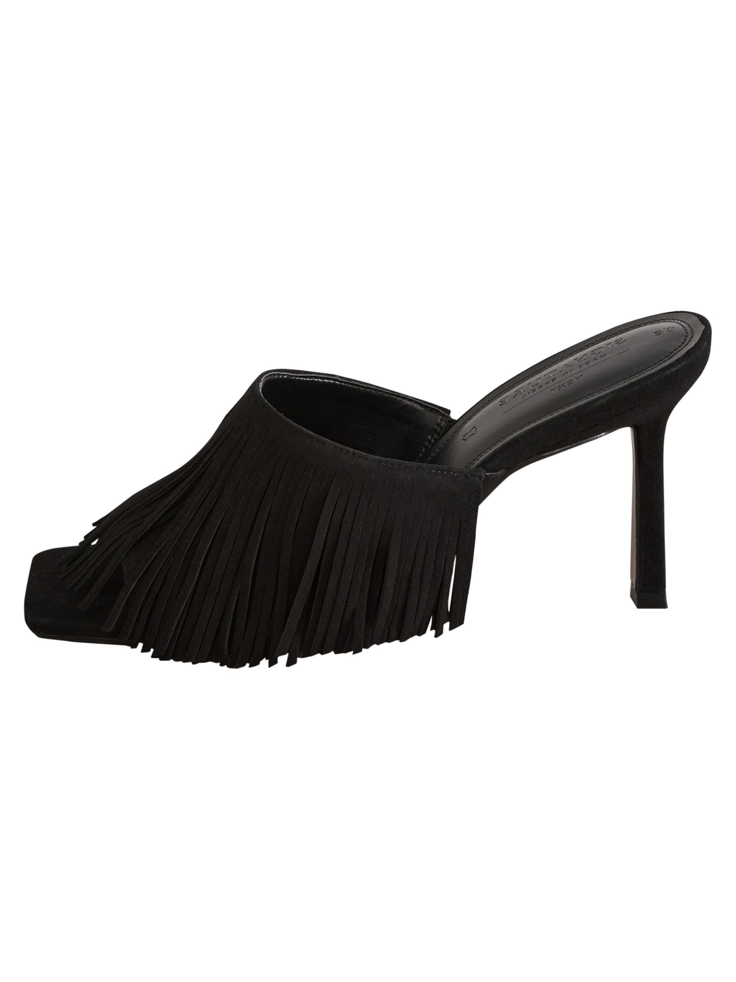 Mule Next en noir : devant