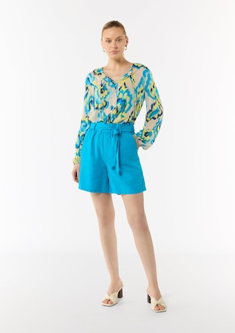 COMMA Blouse in Blue: front