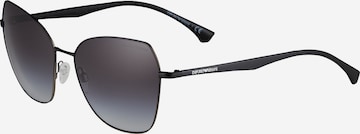 melns Emporio Armani Saulesbrilles: no priekšpuses