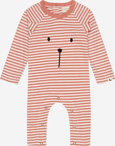 Turtledove London Romper/Bodysuit in Salmon / Black / White, Item view