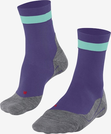 FALKE Athletic Socks 'RU4' in Purple: front