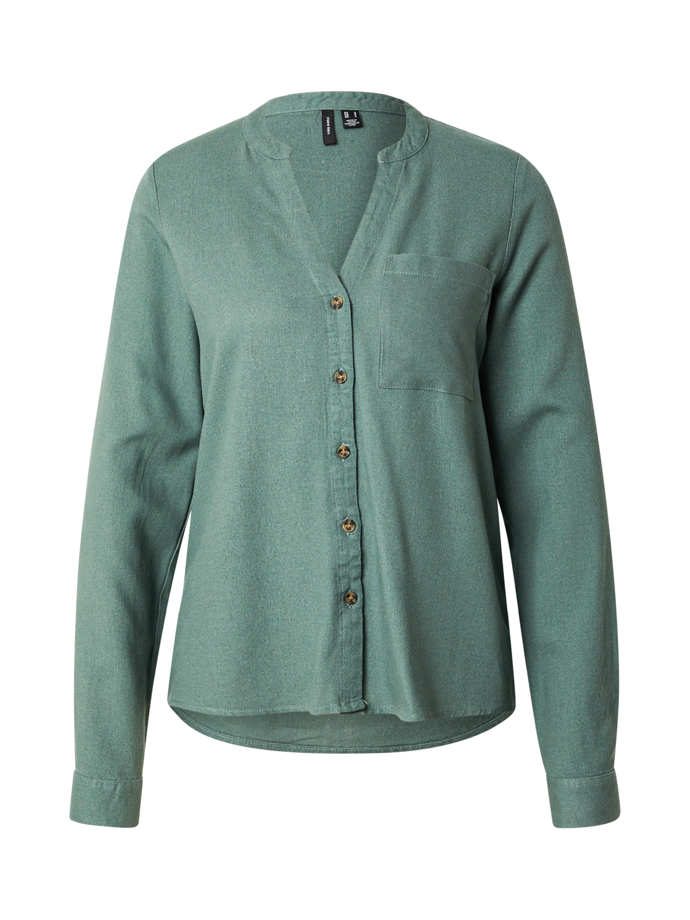 VERO MODA Bluse 'MYMILO' in Grün: Vorderseite