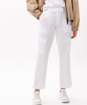 BRAX Regular Cargo trousers 'Jane' in White: front