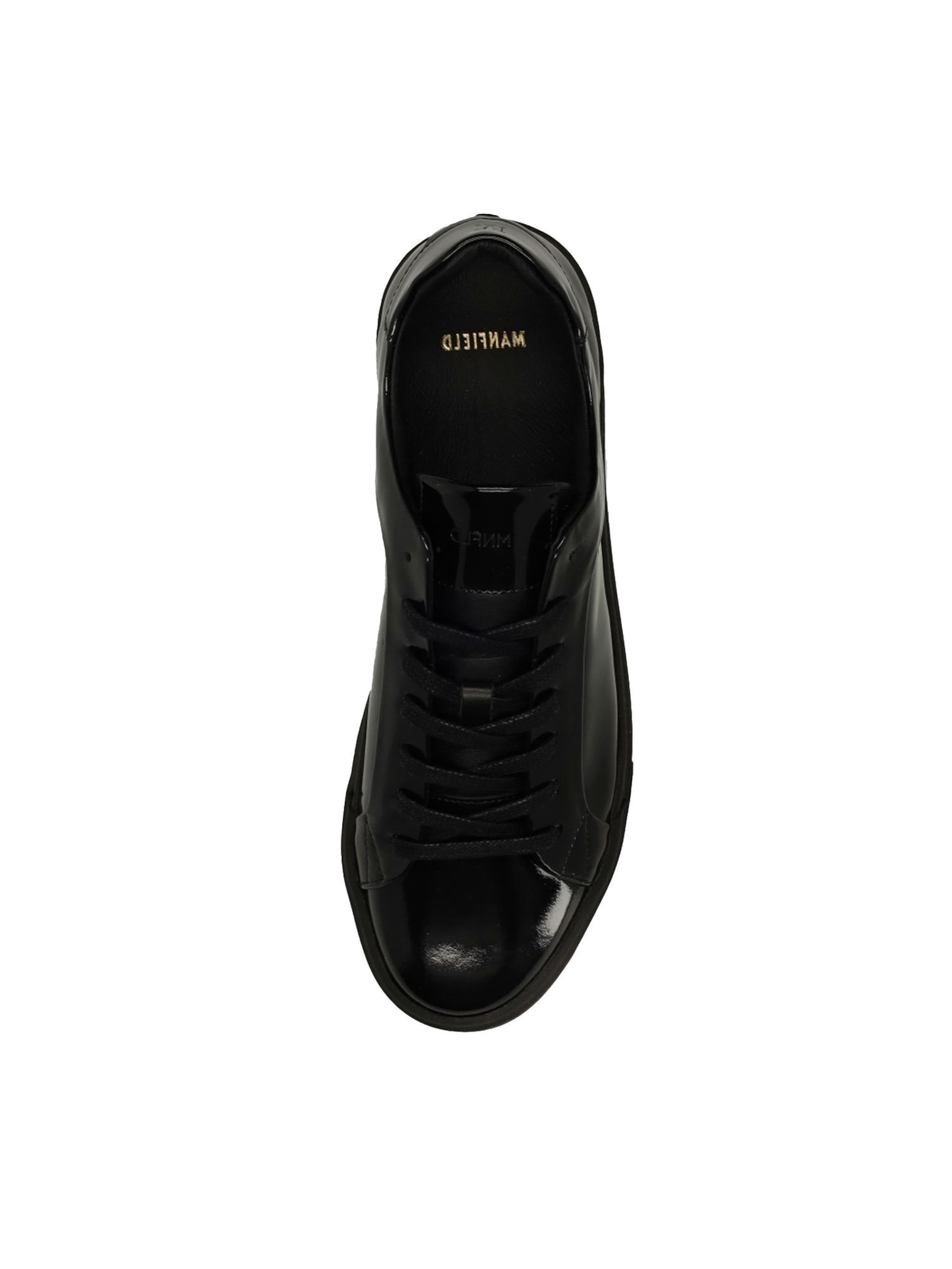 MANFIELD Sneaker in Schwarz