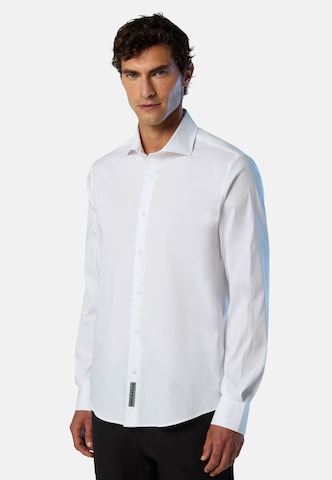 North Sails Regular Fit Skjorte i hvid: forside
