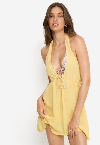 LSCN by LASCANA Beach dress in Yellow