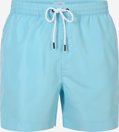 Calvin Klein Swimwear Board Shorts in Light blue / Black / White, Item view