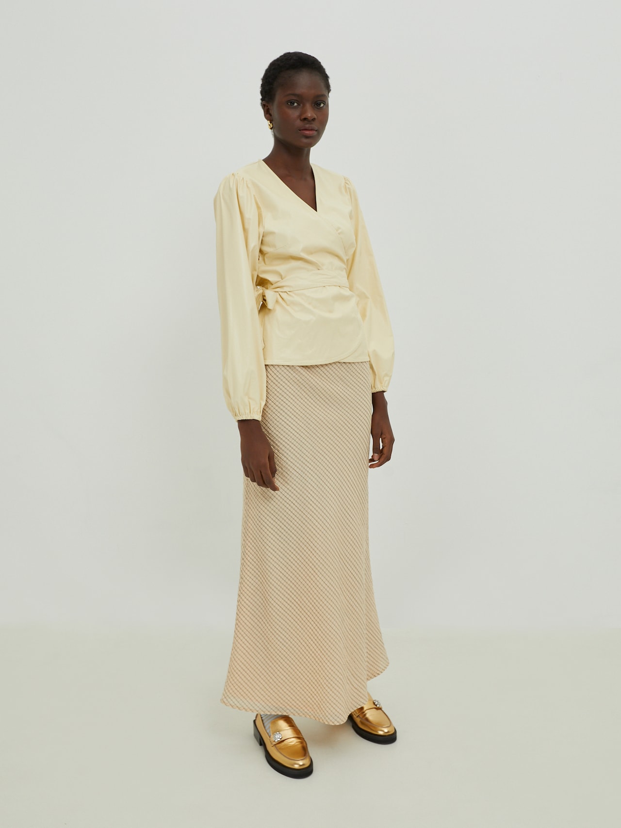 EDITED Producten Rok 'Samira' Beige