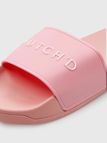 Dutch'D Beach & swim shoe 'Pool Slide' in Pink
